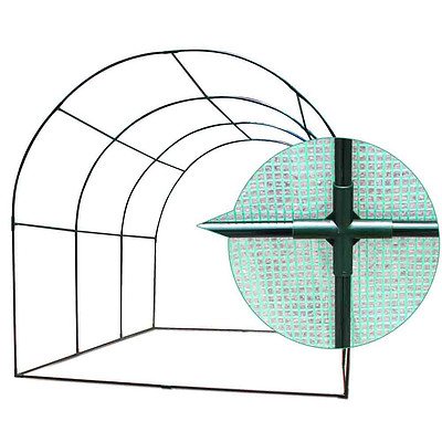 Greenhouse with Green PE Cover - 3M x 2M - Brand New