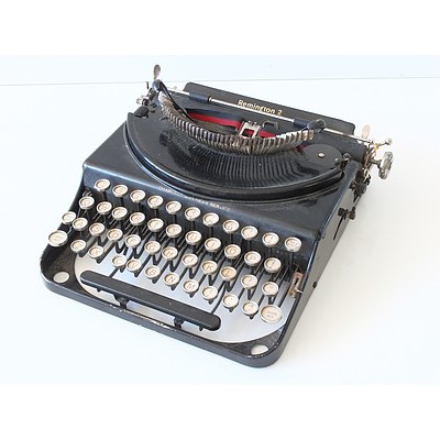 Remington 2 Chartered Business Service Typewriter