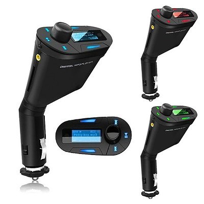 Car MP3 Player Wireless FM Transmitter With USB SD MMC Slot Perfect High Quality Stereo with USB Port - with Warranty