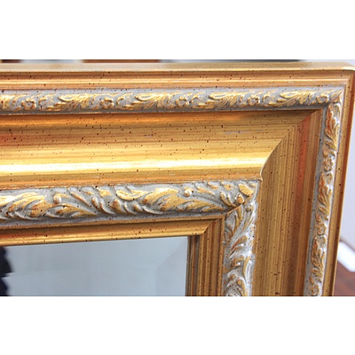 Gold Leaf Framed Wall Mirror
