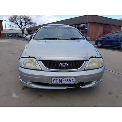 3/2002 Ford Fairmont AUIII 4d - Lot 872381 | CARBIDS