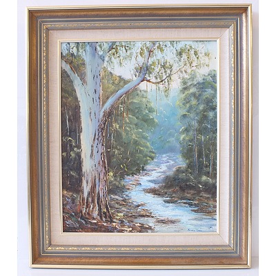 Jenny Terry Australian Bush Oil on Board