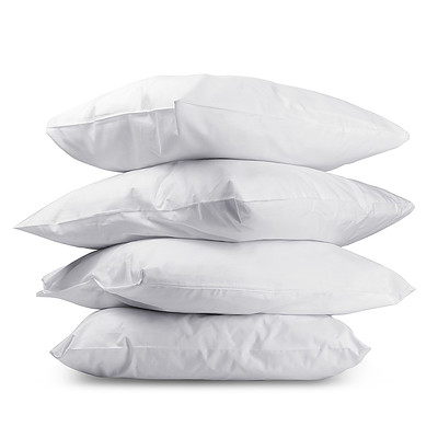 Set of 4 Pillows - 2 Soft & 2 Medium - Brand New