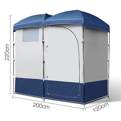 Weisshorn Camping Shower Tent - Double - Brand New