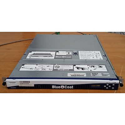 Blue Coat ProxySG 900 Series SG900-30 MACH5 Edition Security Appliance