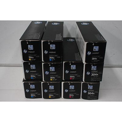 HP LaserJet Printer Cartridges - Lot of 11