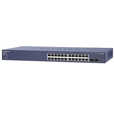 Netgear GS724TP 24 Port Gigabit Managed Switch with Power Over Ethernet