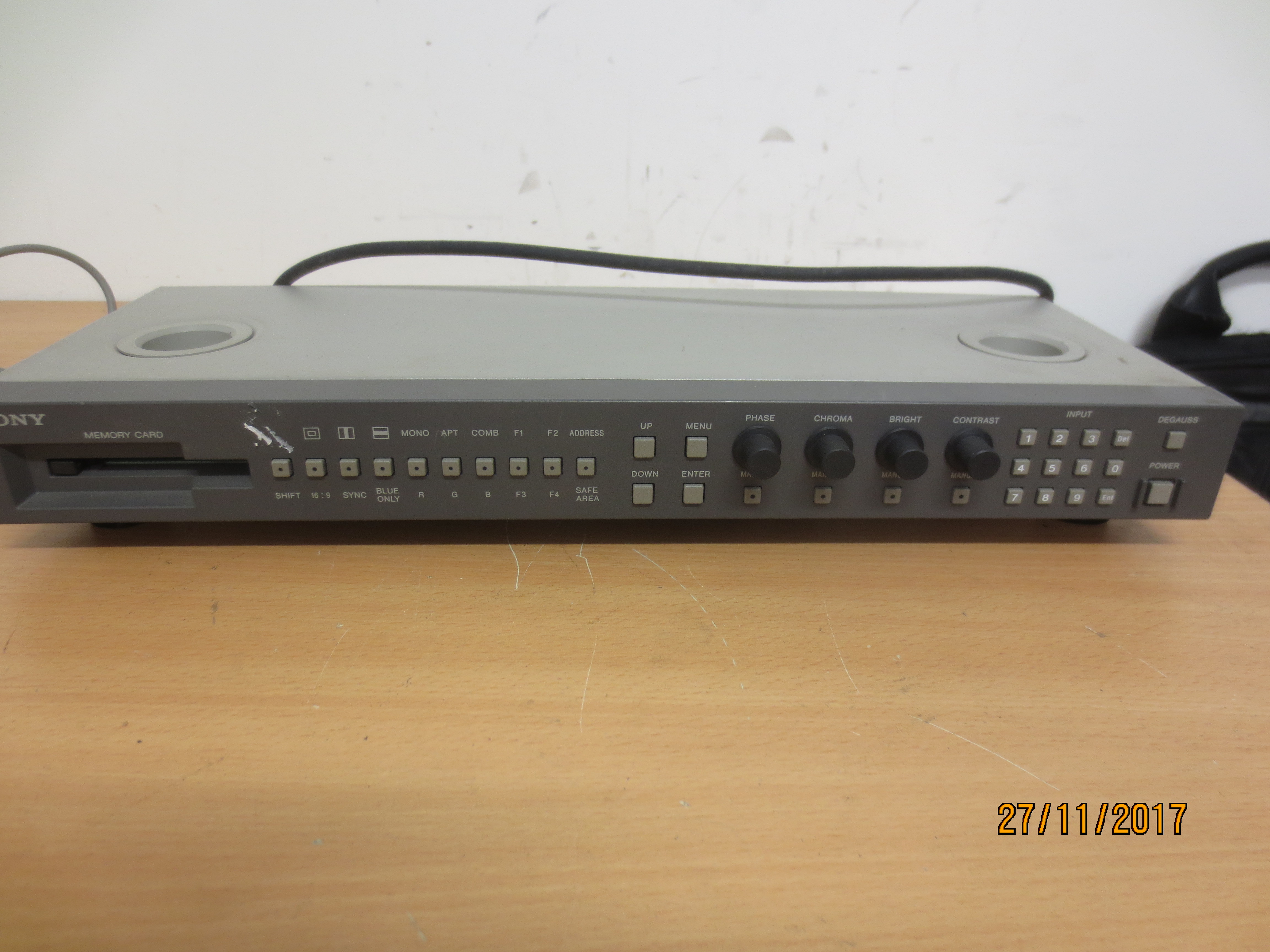 Sony Monitor Control Unit Bkm10R Lot 894123 ALLBIDS