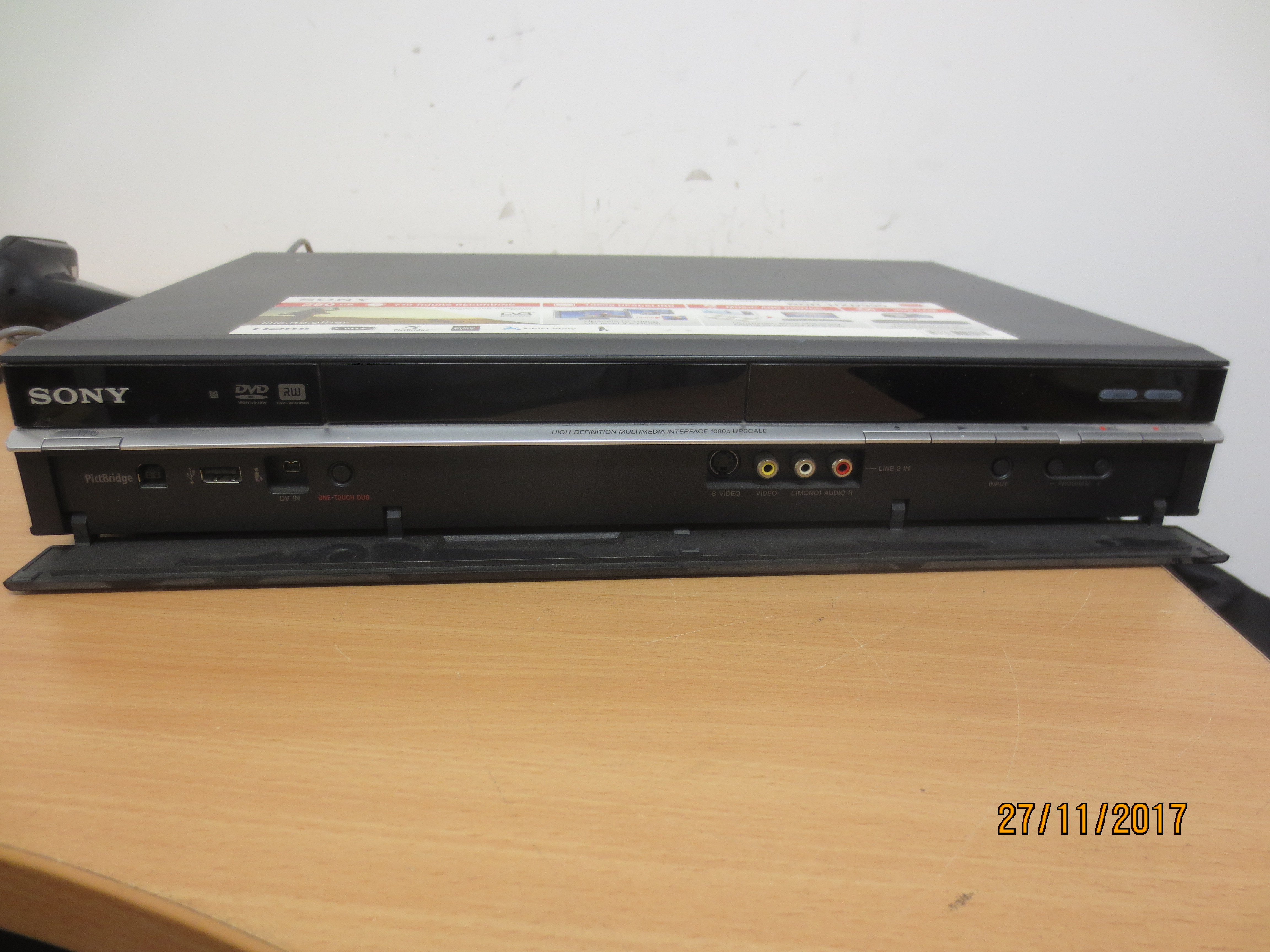 Sony Hard Disk Drive Dvd Recorder Lot 894111 ALLBIDS
