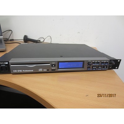 Tascam Cd Player Cd-01U Professional