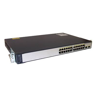 Cisco Catalyst 3750G Series PoE-24 Gigabit Switch