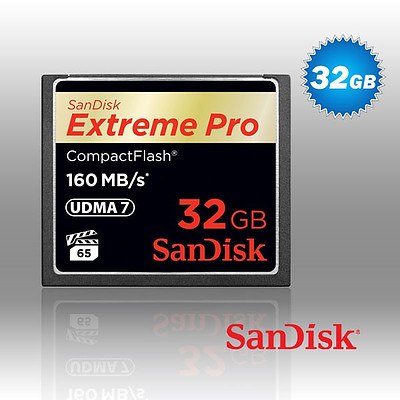 SanDisk Extreme Pro CFXP 32GB CompactFlash 160MB/s (SDCFXPS-032G) - with Warranty