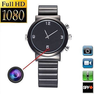Ultra-Thin Spy Watch with Full HD 1080P Night Vision & Motion Detection - Brand New