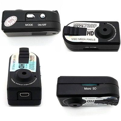 New 1280 x 720P HD Mini Camcorder DVR & SPY Camera Recorder - Brand New