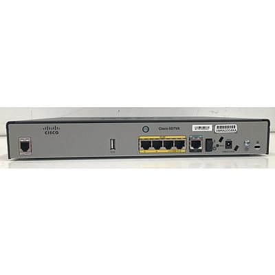 Cisco 887 VA-K9 Integrated Services Router - Brand New