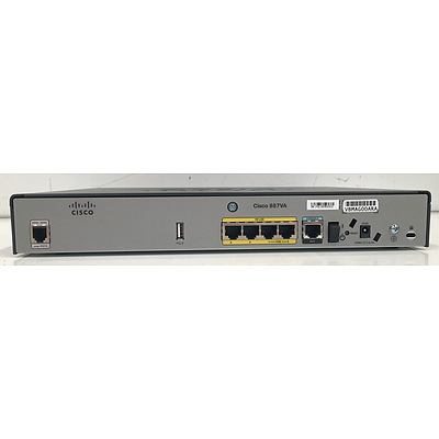 Cisco 887 VA-K9 Integrated Services Router - Brand New