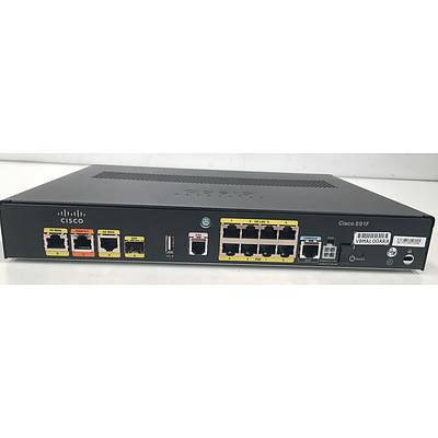 Cisco 891 F-K9 Integrated Services Router - Brand New