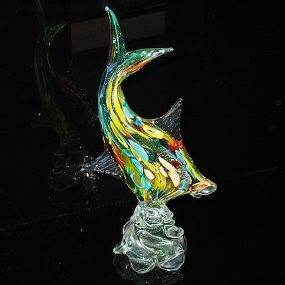 Large Decorative Glass Fish