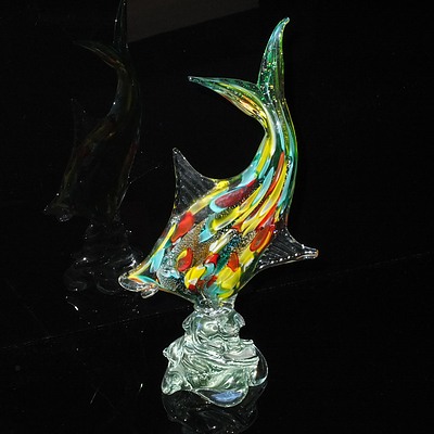 Large Decorative Glass Fish