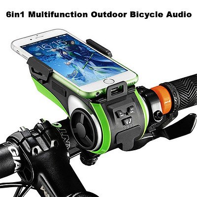 6in1 Multifunction Outdoor Bicycle Audio- Brand New