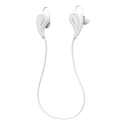 Simplecom BH330 Sports In-Ear Bluetooth Stereo Headphones White - Brand New