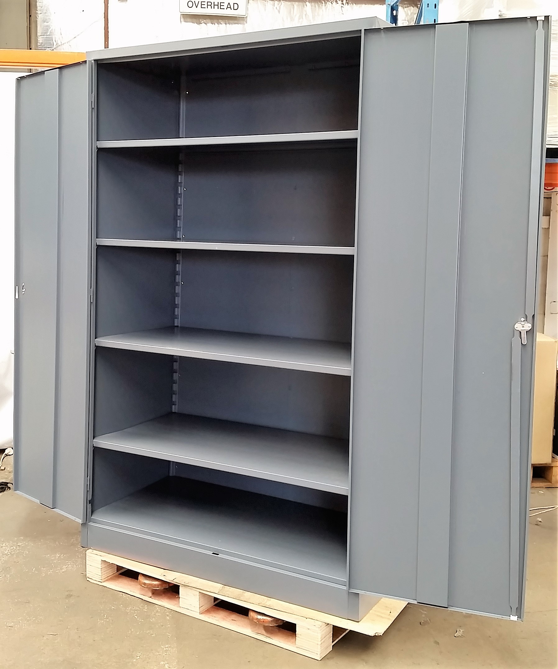 Large 4Adjustable Shelves Metal Lot 886609 ALLBIDS