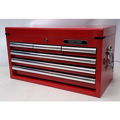 MasterCraft 6-Drawer Tool Chest - Demonstration Model - Red