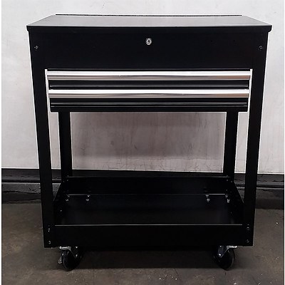 Husky Trolley/Roller Work Station - Demonstration Model - Black