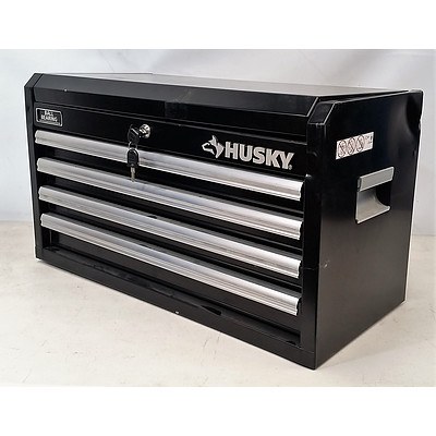 Husky 4-Drawer Chest Toolbox - Demonstration Model - Black