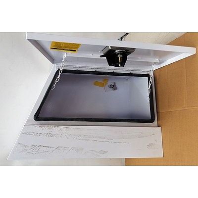 Water Resistant Cabinet for Boat or other Marine Vessel Application - Demonstration Model - White