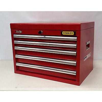 Stanley 5 Drawer Tool Chest - Demonstration Model - Red