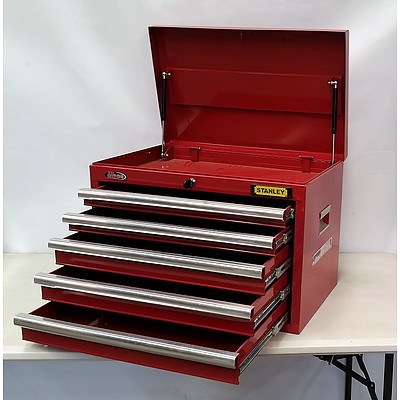 Stanley 5 Drawer Tool Chest - Demonstration Model - Red