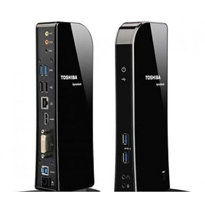 Toshiba Dynadock USB 3.0 Dual HD Docking Stations - Lot of 2