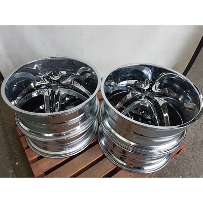 Status Dystany 24" Alloy wheels to suit Hummer