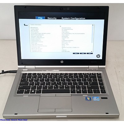 Hp EliteBook 8470p 14.1 Inch Widescreen Core i5 -3660M 2.8GHz Laptop