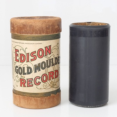 Edison Records Phonograph Cylinder