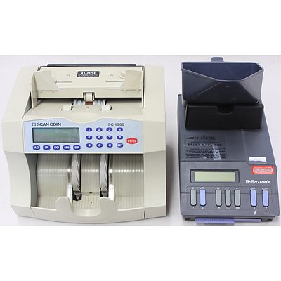 Sprintquip Coin Counter and Scan Coin Banknote Counter