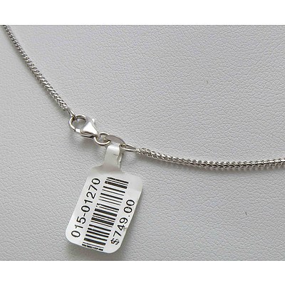 18ct White Gold Chain