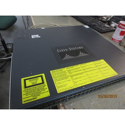 Cisco Catalyst Ws-C4948 E V06 48-Ports Ethernet Switch