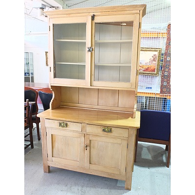 Kauri Pine Kitchen Cabinet