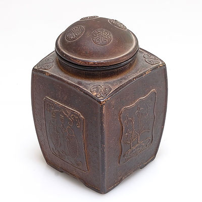 Chinese Yixing Tea Caddy