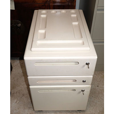 Three Drawer Filing Cabinet and Another