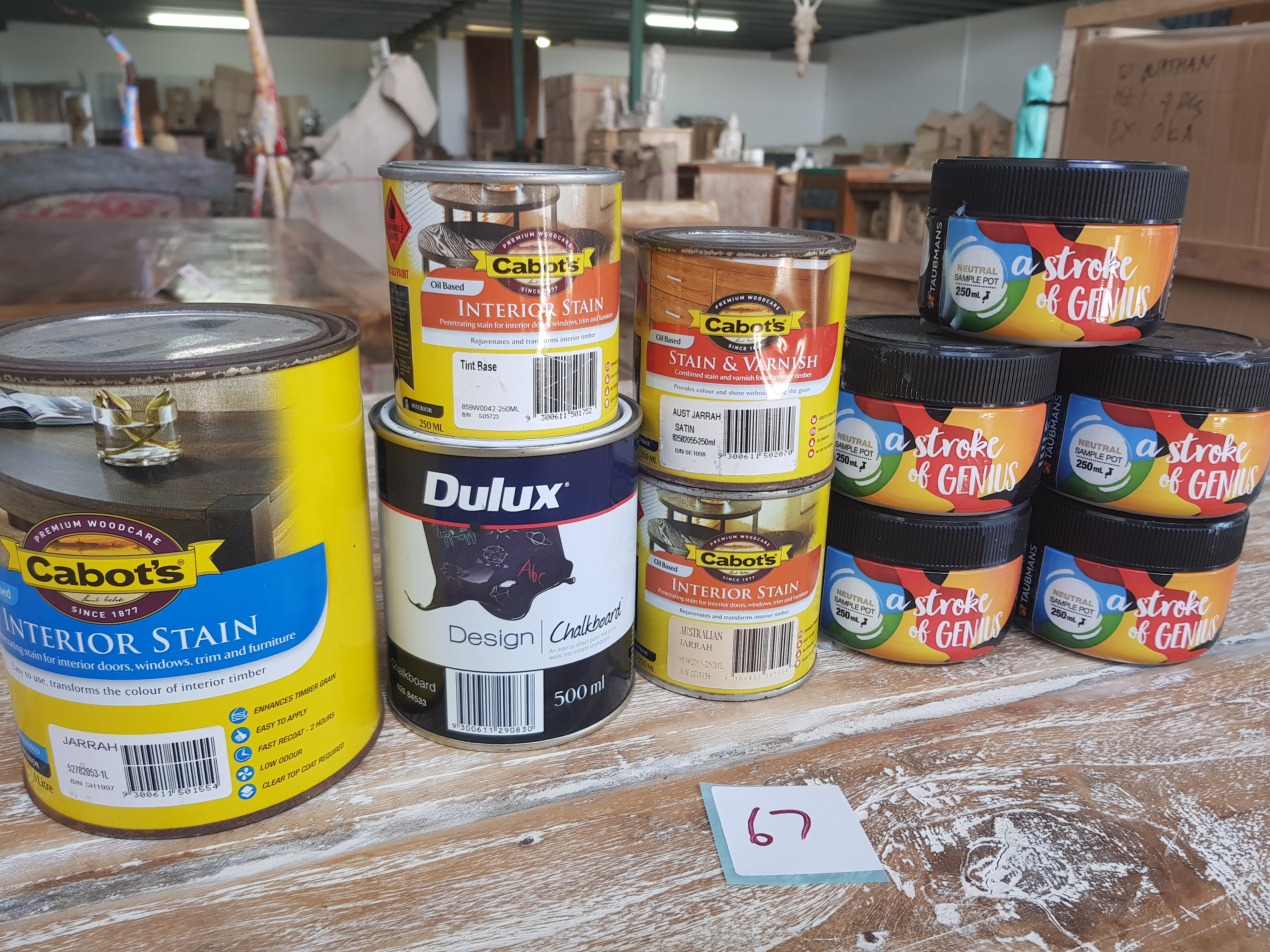 Lot of 10 Assorted Brand New Paints Lot 895879 ALLBIDS