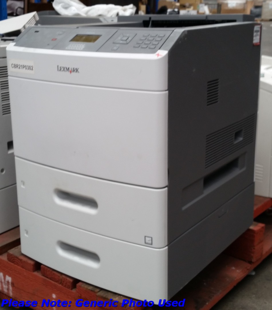 Lexmark T654dn Black White Laser Lot 892853 ALLBIDS