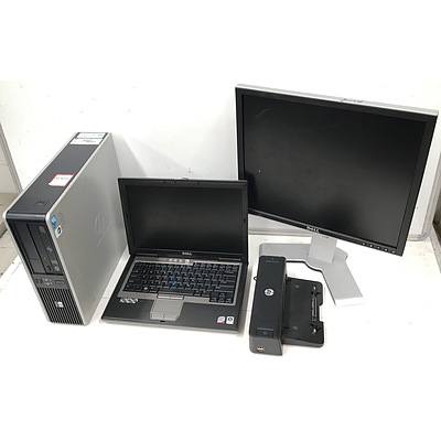 Bulk Lot of HP Computers, Dell Monitors, Dell and HP Laptops and Computer Accessories