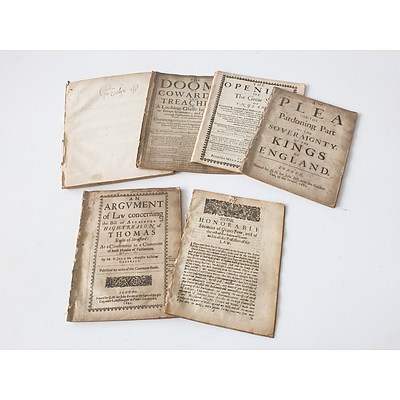 Collection of Antique Legal Documents