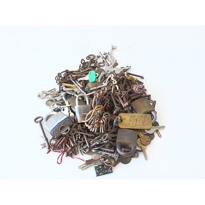 Collection of Keys and Locks