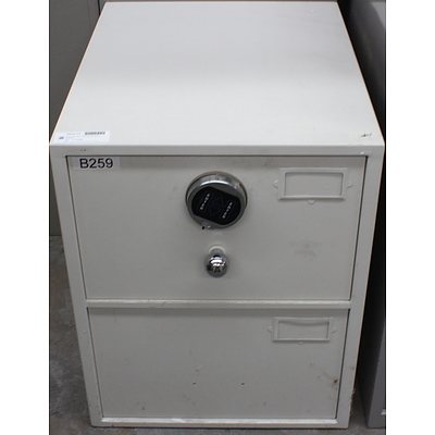 Planex B Class Two Drawer Filing Cabinet