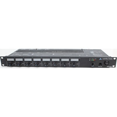 Australian Monitor MX82 Eight Channel Stereo Mic/Line Mixer