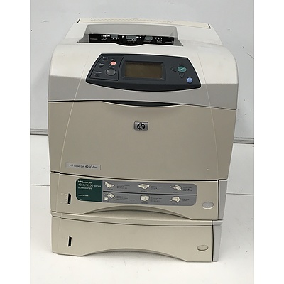 HP LaserJet 4250dtn Black & White Laser Printer